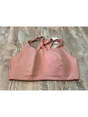 New Women's Light Pink Lululemon Athletica Sports Energy Bra High Support 36DD
